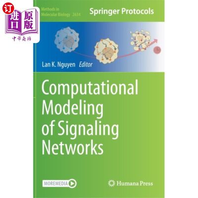 海外直订医药图书Computational Modeling of Signaling Networks 信令的计算建模