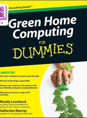 海外直订Green Home Computing for Dummies 为傻瓜设计的绿色家庭计算