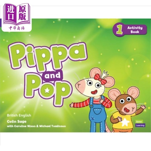 Pippa and Pop Level 1 Activity Book 剑桥幼儿英语活动用书级别1 英文原版 学龄前儿童幼教启蒙【中商原版】