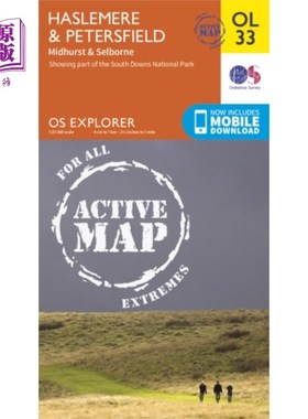 海外直订Haslemere & Petersfield, Midhurst & Selborne 哈勒梅尔和彼得菲尔德，米德赫斯特和塞尔本