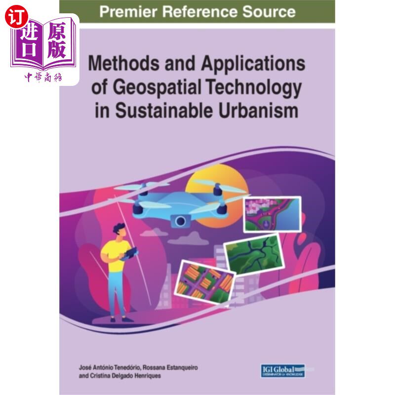 海外直订Methods and Applications of Geospatial Technolog... 地理空间技术在可持续城市建设中的方法与应用