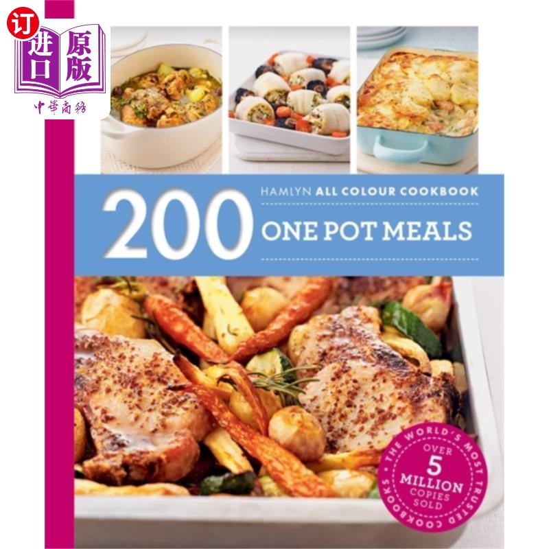 【中商海外直订】hamlyn all colour cookery: 200 one pot meals