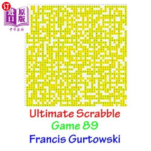 海外直订Ultimate Scrabble Game 89 终极拼字游戏89