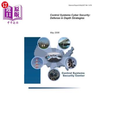 海外直订Control Systems Cyber Security: Defense in Depth Strategies 控制系统安全：纵深防御策略