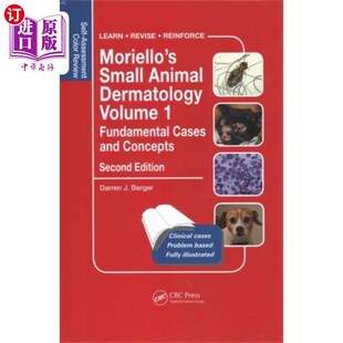 基本案例和概念 Small 小动物皮肤病学 莫里埃洛 Fu... Volume Dermatology Animal 海外直订医药图书Moriello