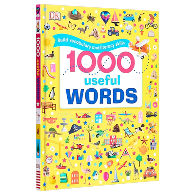 预售 【中商原版】DK常用英语1000词 英文原版 1000 Useful Words 词汇量积累 阅读写作技能提升 精装 4-8岁幼儿学前教育科普早教?