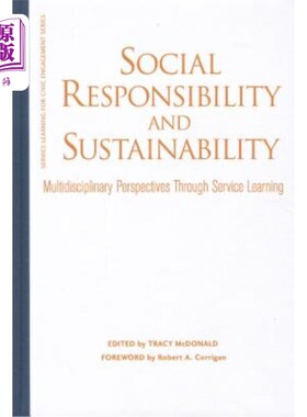 海外直订Social Responsibility and Sustainability: Multidisciplinary Perspectives Through 社会责任与可持续发展:服务