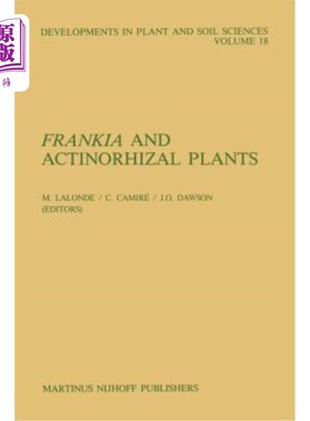 海外直订Frankia and Actinorhizal Plants 放线菌属植物
