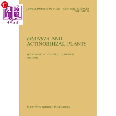 海外直订Frankia and Actinorhizal Plants 放线菌属植物