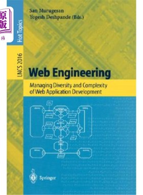 海外直订Web Engineering: Managing Diversity and Complexity of Web Application Developmen Web工程:管理We