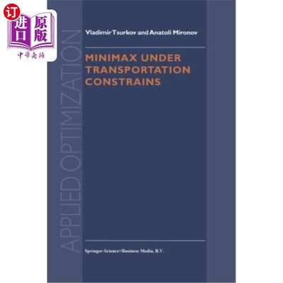 海外直订医药图书Minimax Under Transportation Constrains 运输约束下的极小极大