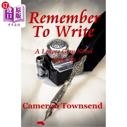 海外直订Remember To Write 记得写信