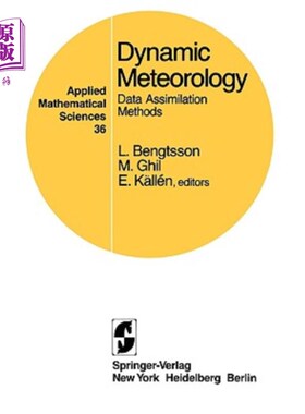 海外直订Dynamic Meteorology: Data Assimilation Methods 动态气象学:数据同化方法