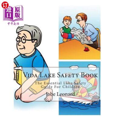 海外直订Vida Lake Safety Book: The Essential Lake Safety Guide For Children 维达湖安全手册:儿童湖泊安全基本指南