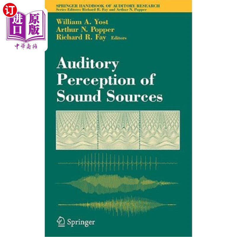 海外直订医药图书Auditory Perception of Sound Sources 声源听觉感知