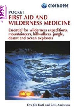 海外直订医药图书Pocket First Aid and Wilderness Medicine 袖珍急救和荒野医疗