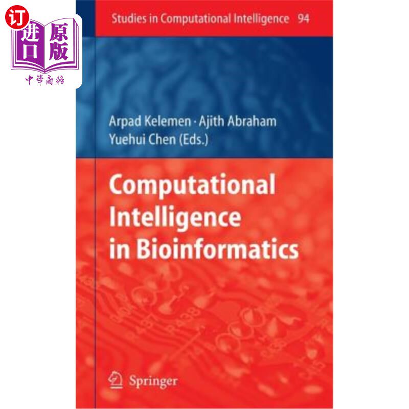 海外直订Computational Intelligence in Bioinformatics 生物信息学中的计算智能