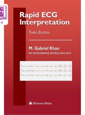 海外直订医药图书Rapid ECG Interpretation 快速心电图解释