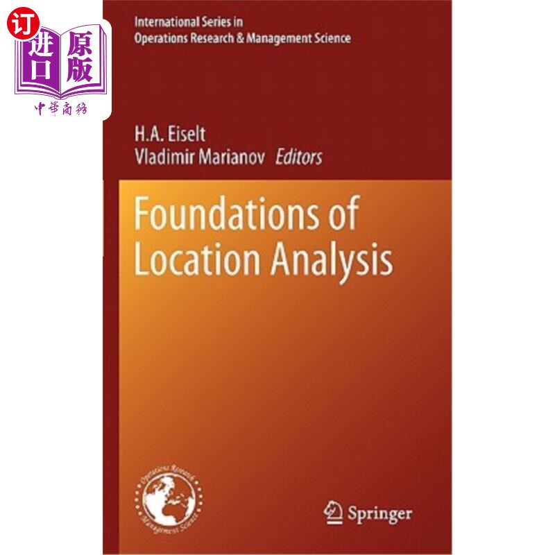 海外直订Foundations of Location Analysis 区位分析的基础