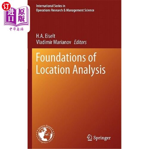 海外直订Foundations of Location Analysis 区位分析的基础