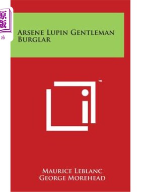 海外直订Arsene Lupin Gentleman Burglar 阿森卢平绅士窃贼