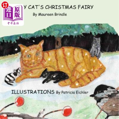 海外直订Missy Cat's Christmas Fairy: Missy Cat and her kittens are rescued by a poor far 猫小姐的圣诞仙女：猫小姐和
