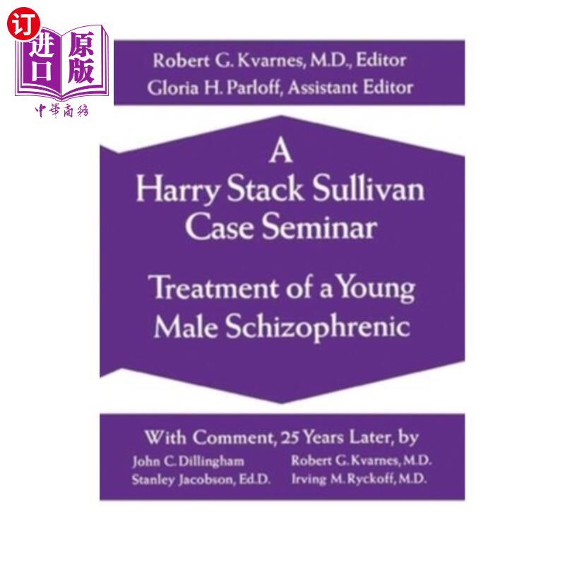 海外直订医药图书A Harry Stack Sullivan Case Seminar 哈里·斯塔克·沙利文案例研讨会