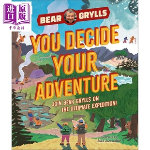 YOUR YOU Join Expedition Grylls 書 中商原版 Ultimate Adventure Bear the DK加入貝爾·格里爾斯 Decide 原版 探險