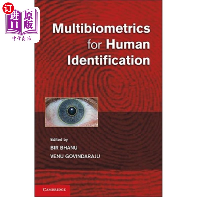 海外直订Multibiometrics for Human Identification 用于人体识别的多重生物测定学