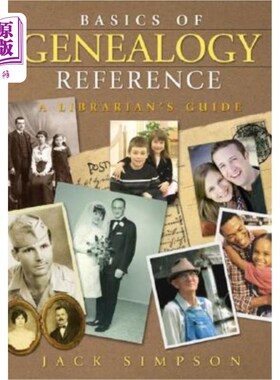 海外直订Basics of Genealogy Reference: A Librarian's Guide 家谱参考基础：图书馆员指南