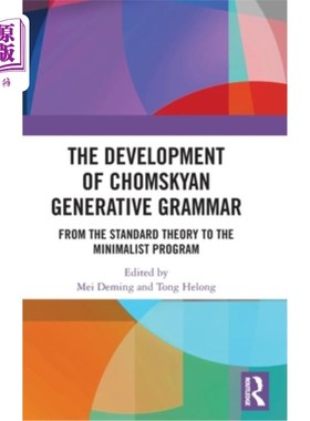 海外直订The Development of Chomskyan Generative Grammar: From the Standard Theory to the 乔姆斯基生成语法的发展：从