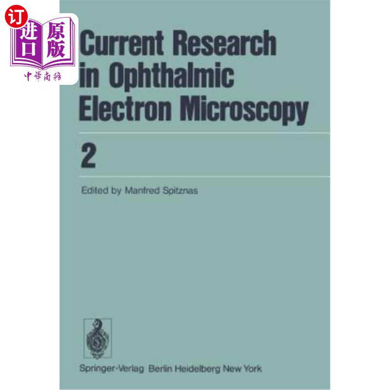 海外直订Current Research in Ophthalmic Electron Microscopy 眼科电子显微镜研究现状