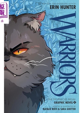 预售 猫武士漫画版#2 Warriors Graphic Novel The Prophecies Begin #2 英文原版 全彩漫画故事 儿童图画小说 进口书【中商原版】