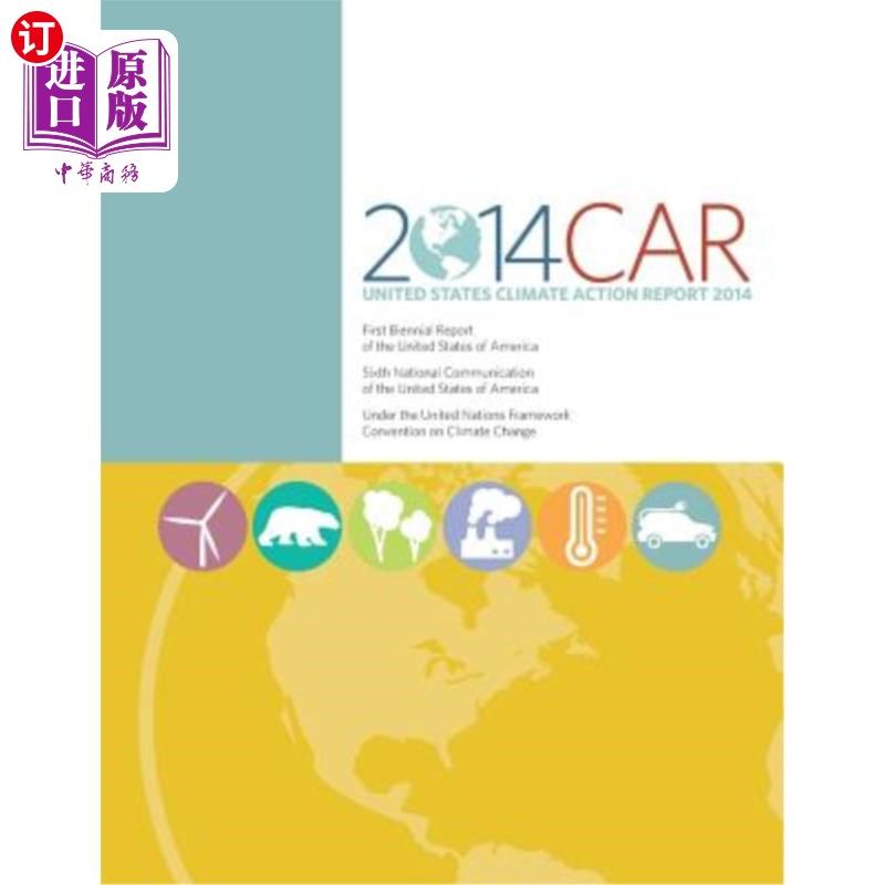 海外直订United States Climate Action Report 2014 2014年美国气候行动报告