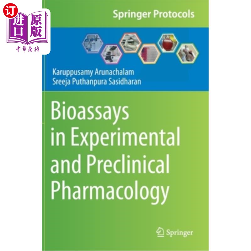海外直订医药图书Bioassays in Experimental and Preclinical Pharmacology 实验和临床前药理学中的生物测定