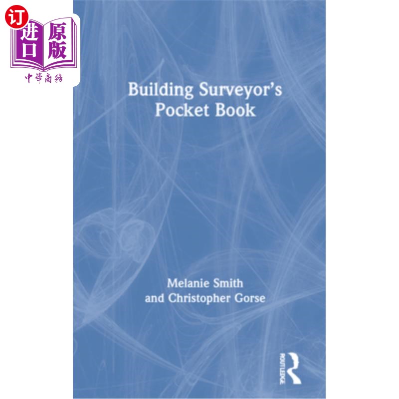 海外直订Building Surveyor's Pocket Book 屋宇测量师袖珍手册