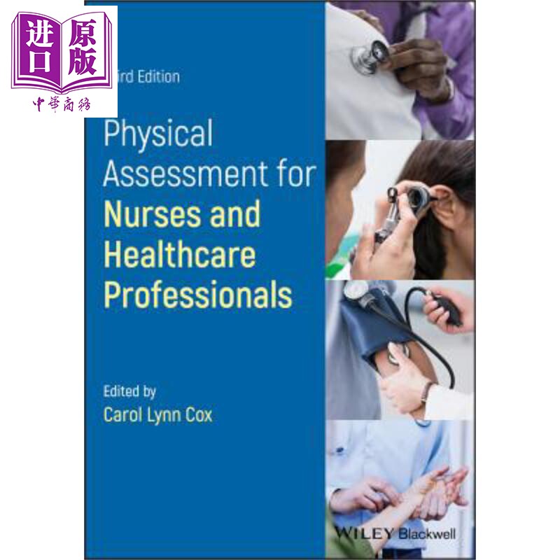 现货 护士与医疗保健专业人员的身体评估 第3版 Physical Assessment For Nurses And Healthcare Professionals 英文原版 C Lynn