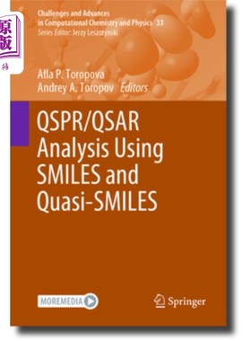 海外直订Qspr/Qsar Analysis Using Smiles and Quasi-Smiles 基于微笑和准微笑的Qspr/Qsar分析