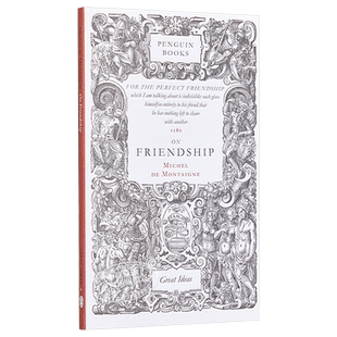 预售 蒙田：论友谊 英文原版 Penguin Great Ideas : On Friendship Michel de Montaigne 【中商原版】