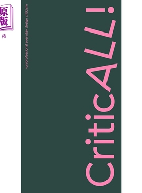 现货 CriticAll 进口艺术 批评 【中商原版】