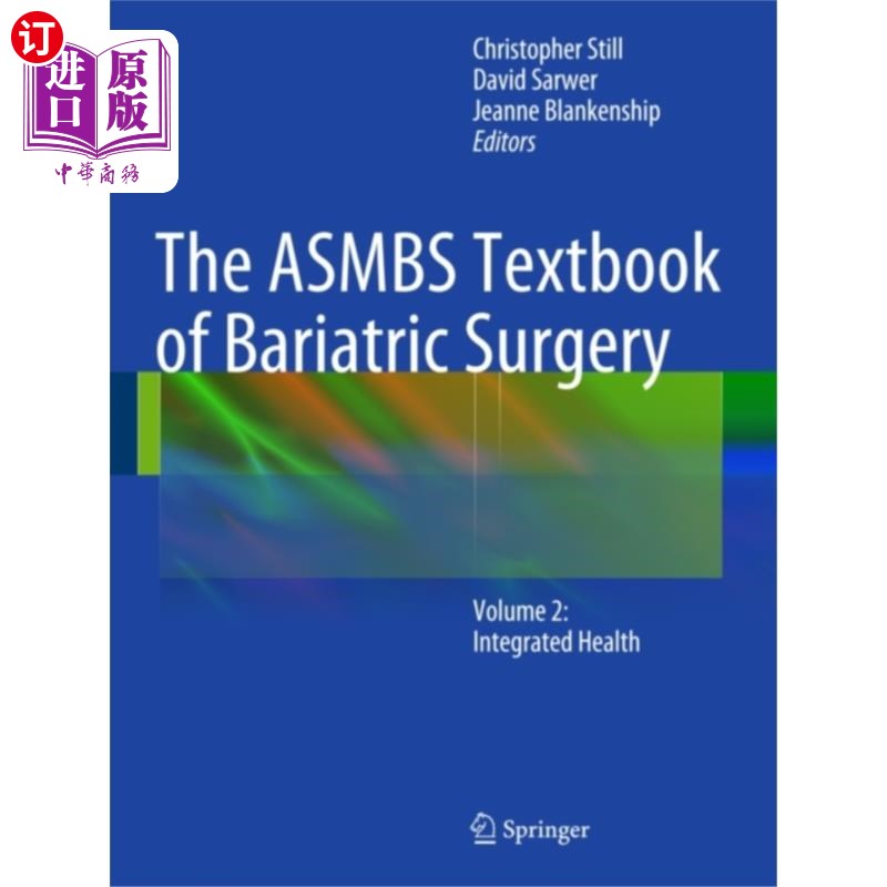 海外直订医药图书ASMBS Textbook of Bariatric Surgery ASMBS减肥外科教科书