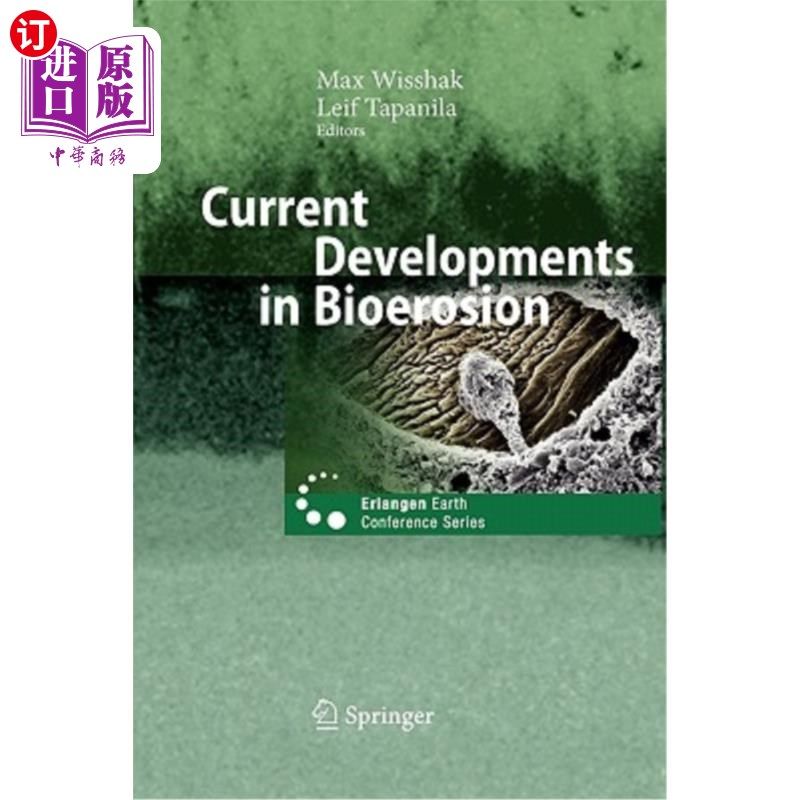 海外直订Current Developments in Bioerosion 生物侵蚀的最新进展