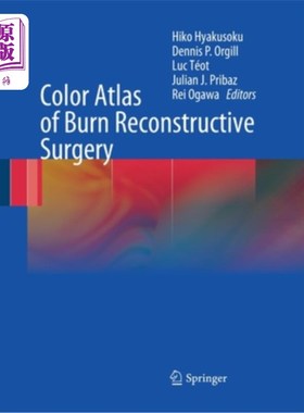 海外直订医药图书Color Atlas of Burn Reconstructive Surgery 烧伤重建外科彩色图谱