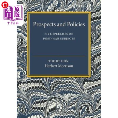 海外直订Prospects and Policies 展望与政策:关于战后议题的五次演讲