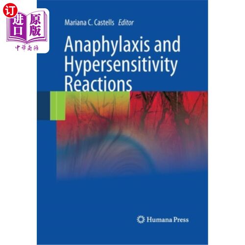 海外直订医药图书Anaphylaxis and Hypersensitivity Reactions 过敏反应和超敏反应