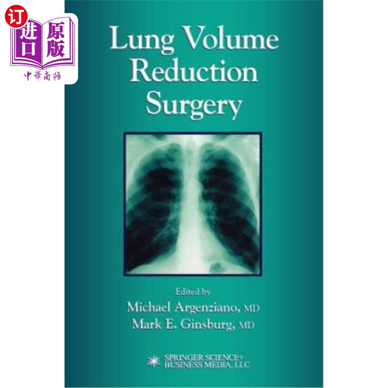 海外直订医药图书Lung Volume Reduction Surgery 肺减容手术
