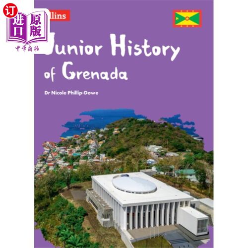 海外直订Junior History of Grenada 格林纳达初中历史