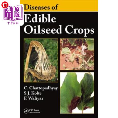 海外直订Diseases of Edible Oilseed Crops 食用油料作物病害