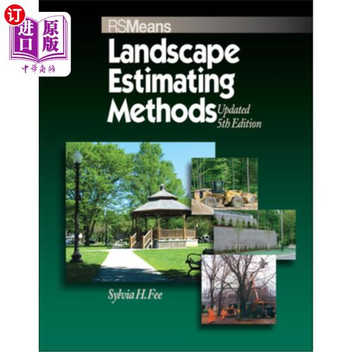 海外直订Means Landscape Estimating Methods 平均景观估算方法