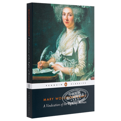 预售 沃斯通克拉夫特 为女权辩护 完整版 A Vindication of the Rights of Woman 英文原版 Mary Wollstonecraft【中商原版】